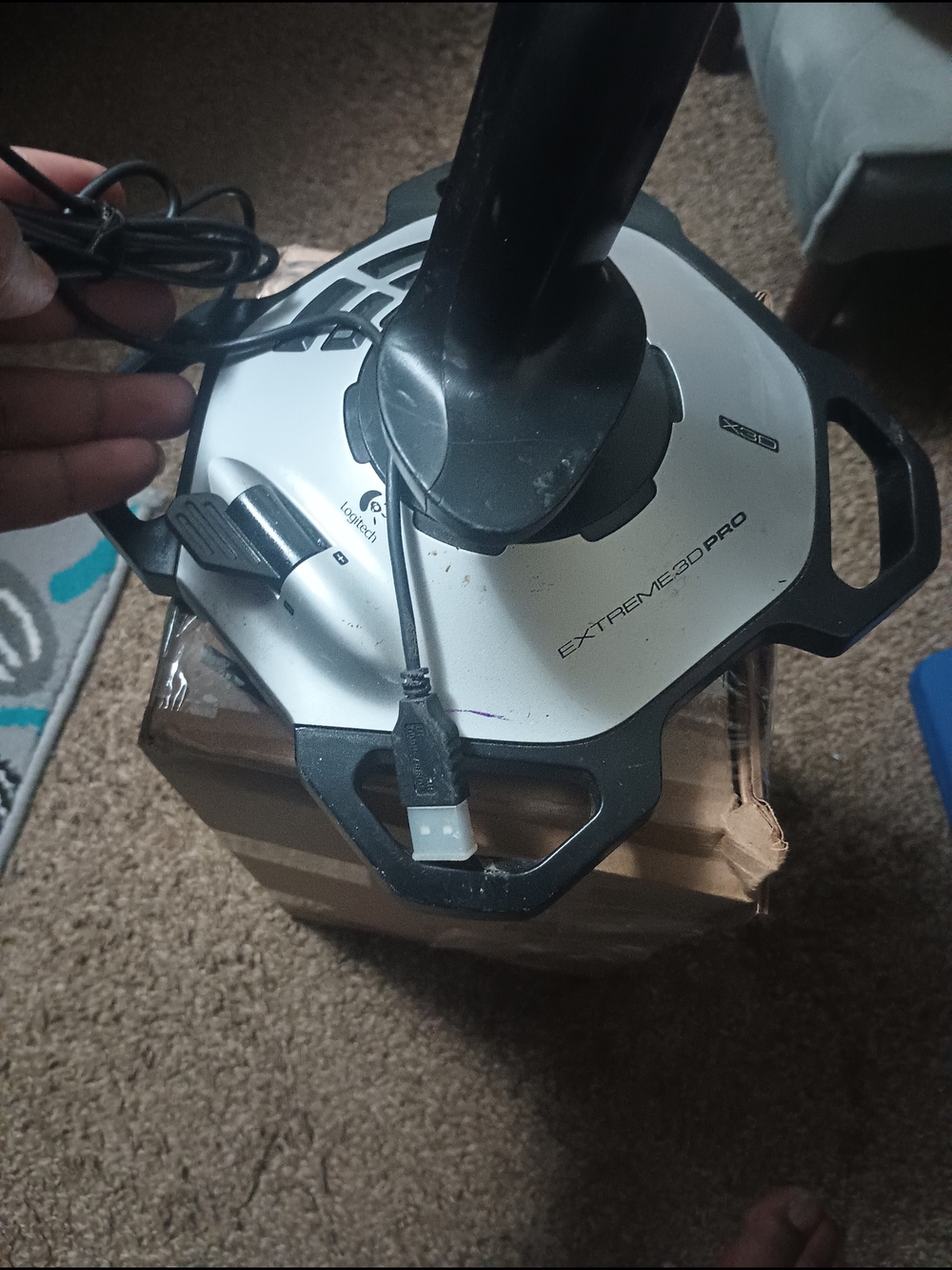 Logitech Extreme 3D Pro Joystick - Silver & Black